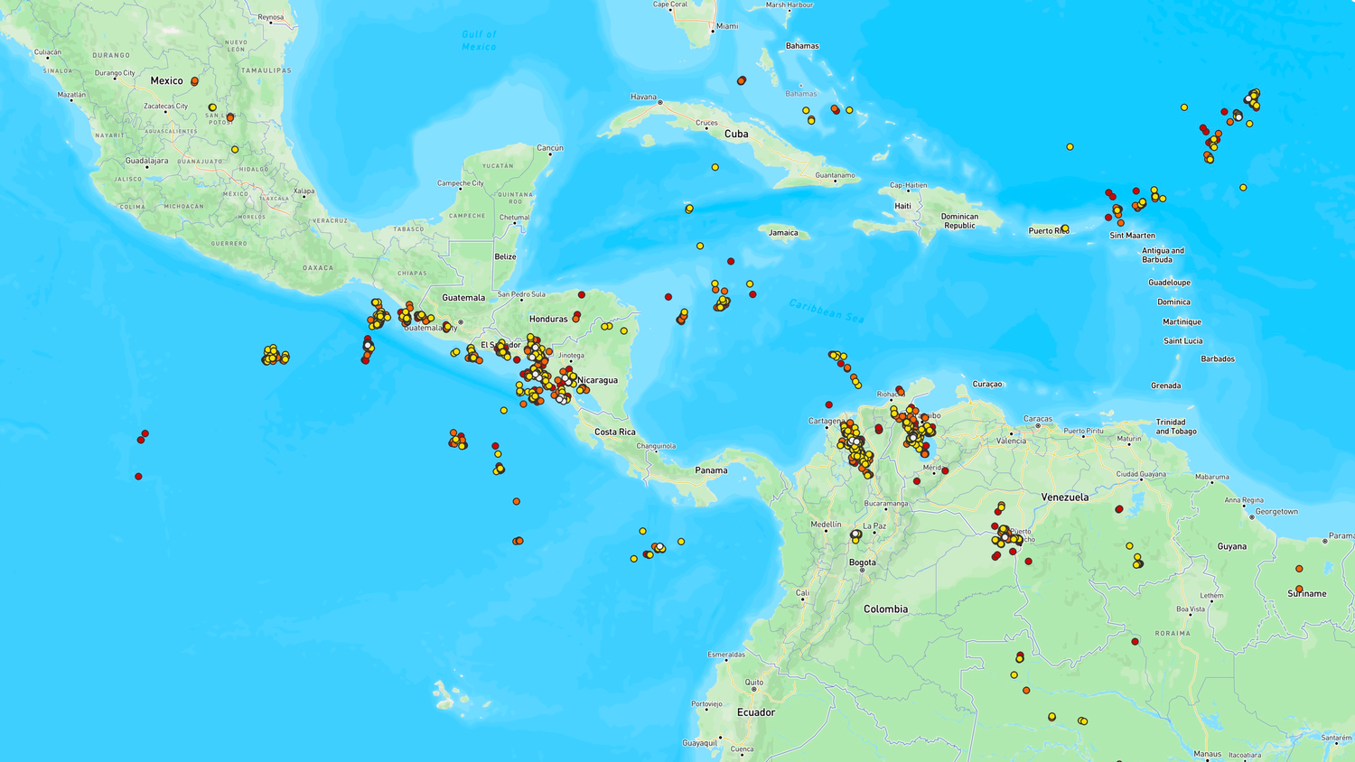 Lightning data visualization
